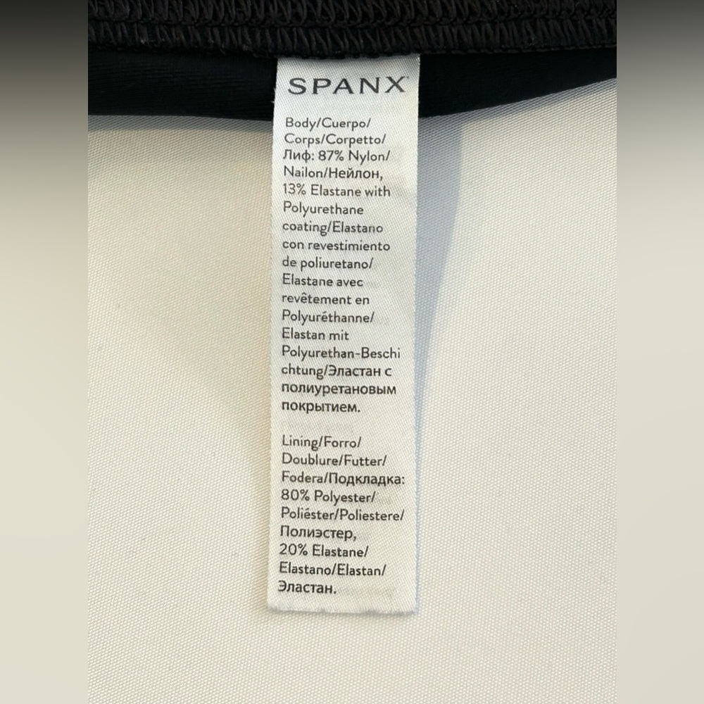 Spanx Faux Leather Leggings Sz S & M - Picture 7 of 8